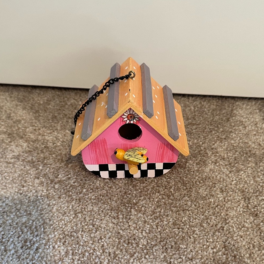 Decorative Bird House On A Chain